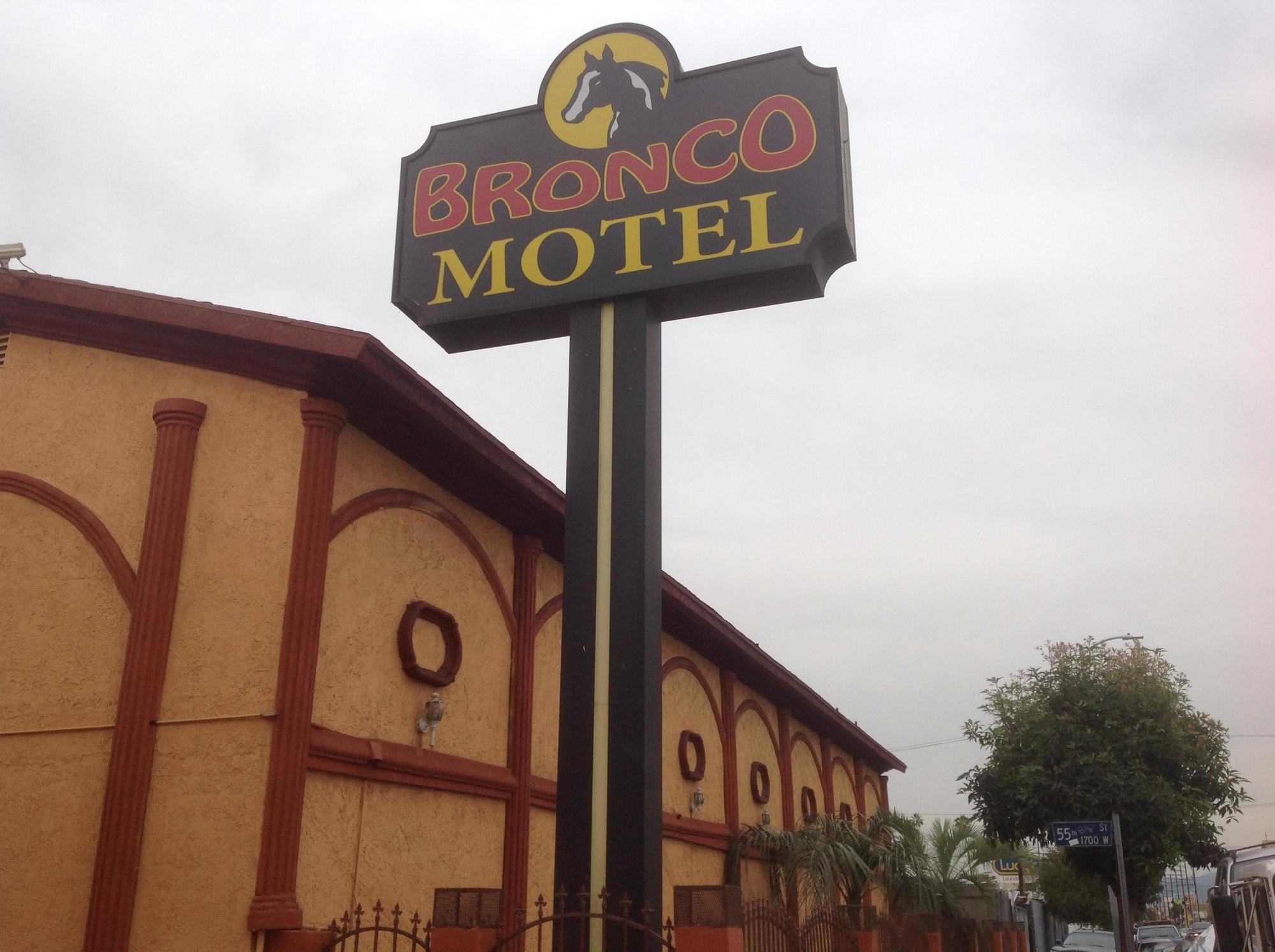 Bronco Motel 洛杉矶 外观 照片